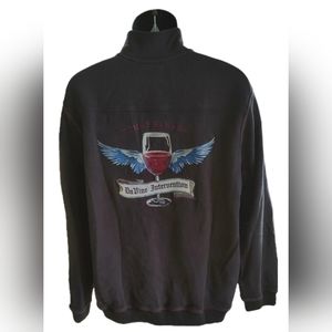Mens Tommy Bahama Da Vine Intervention 1/2 zip pullover sweater sz. XL